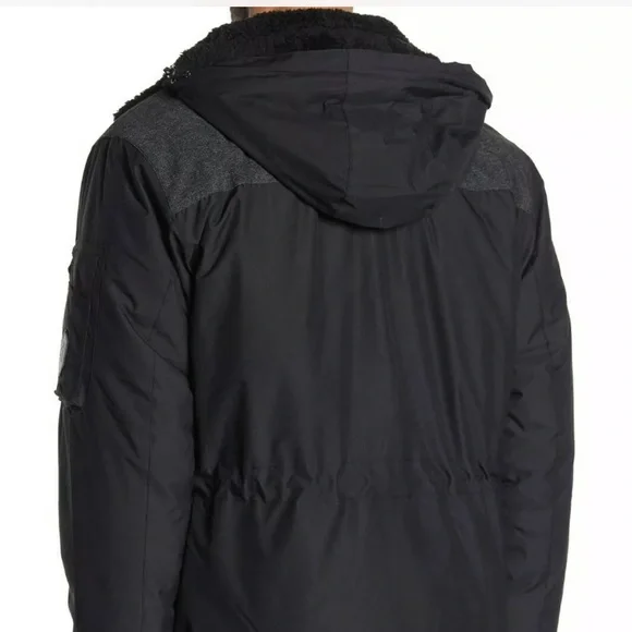 Men’s Free Country Faux Fur hooded Parka NWT